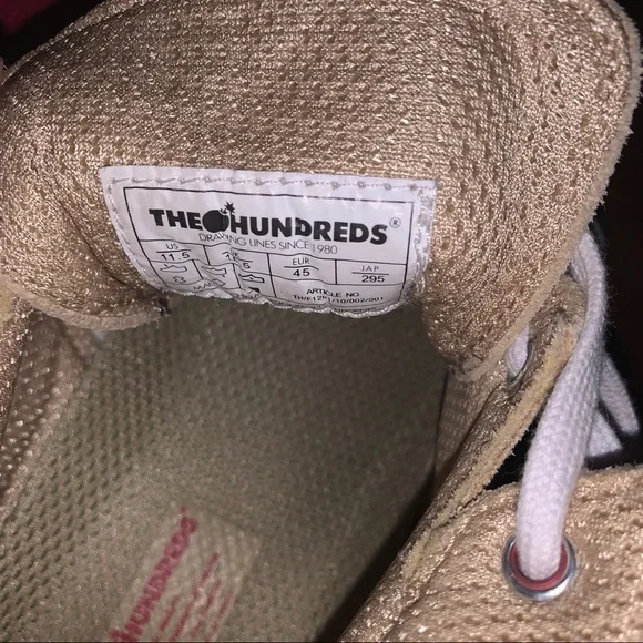The Hundreds sneakers size 11.5 - Picture 5 of 7